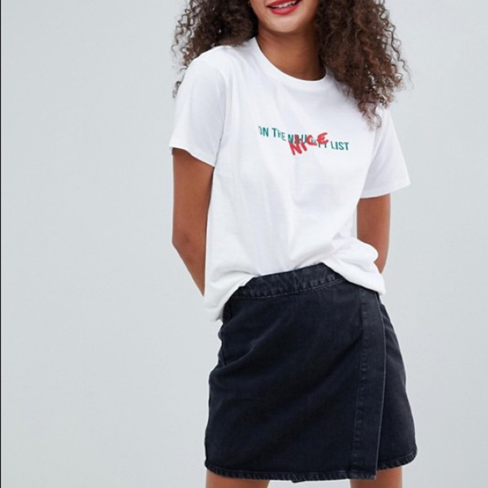 ON THE NICE//NAUGHTY LIST SHIRT